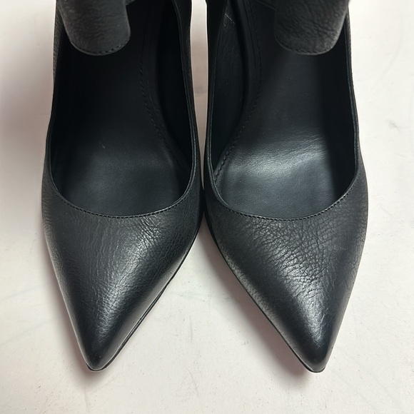 Vera Wang Leather Stiletto Heels - Picture 10 of 15